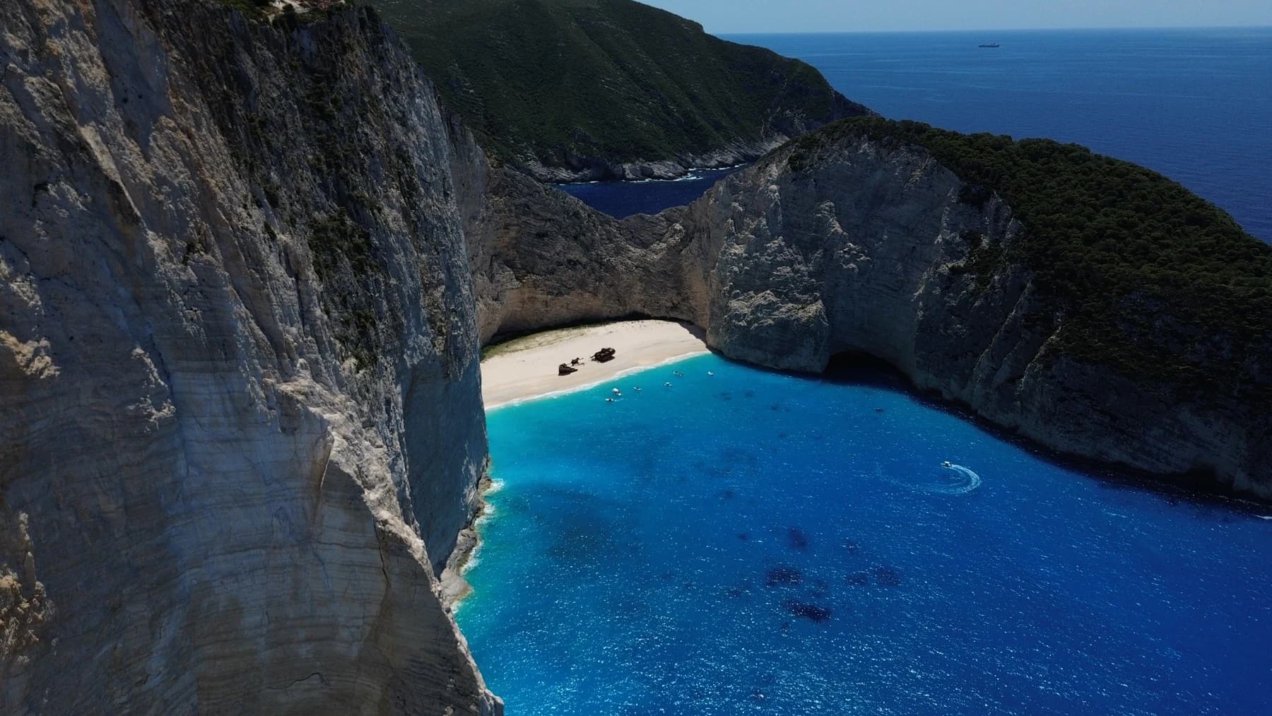 Greece coastline
